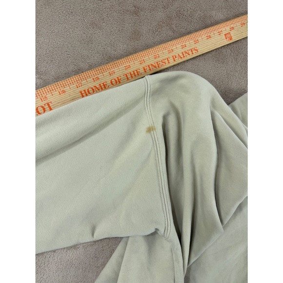 Vuori Sedona Crew Sweatshirt Women M Light Gray Cotton Blend Fair stains - Picture 9 of 11